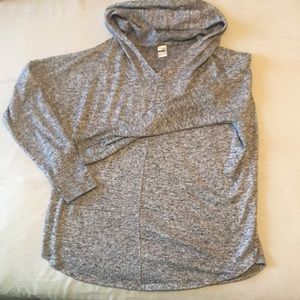 Grey Hooded Sweatshirt